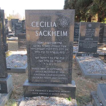 SACKHEIM Cecilia -1990