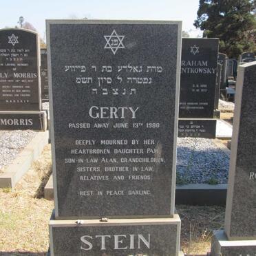 STEIN Gerty -1980