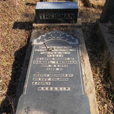 TREISMAN Samuel -1944
