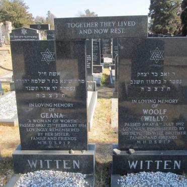 WITTEN Woolf -1992 &amp; Geana -1994