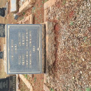 KILIAN Joseph J. 1857-1941 &amp; Petronella D.M. KLEU 1864-1948