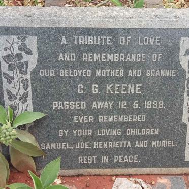 KEENE C.G. -1938
