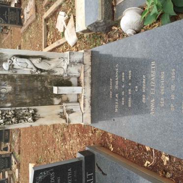 KOK Willem Johannes 1888-1938 &amp; Anna Elizabeth GREYLING 1894-1969