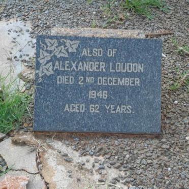 LOUDON Alexander -1946