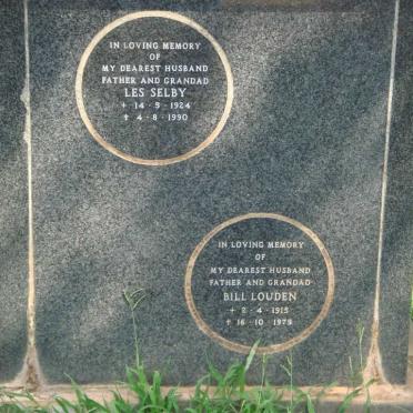 LOUDEN Bill 1915-1979 :: SELBY Les 1924-1990