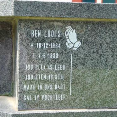 LOOTS Ben 1934-1993