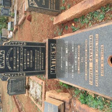 MATTHEWS Henry John -1938 &amp; Catharina -1957 :: MATTHEWS Henry John 19??-2001