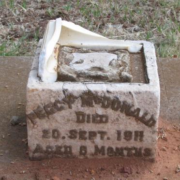 McDONALD Peggy -1911