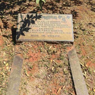MORRIS Carolina Rosina 1892-1934 :: MORRIS Steven Fred 191?-1941