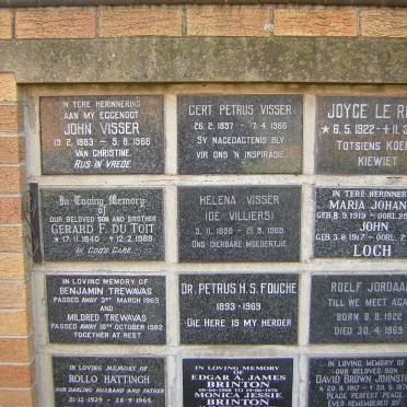 19. Memorial wall