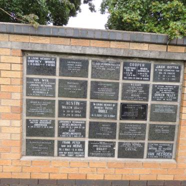 55. Memorial wall 
