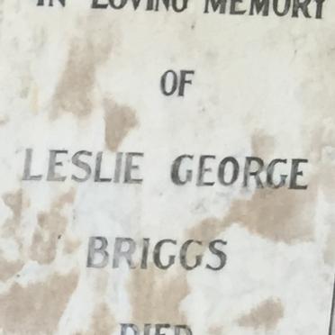 BRIGGS Leslie George -1964