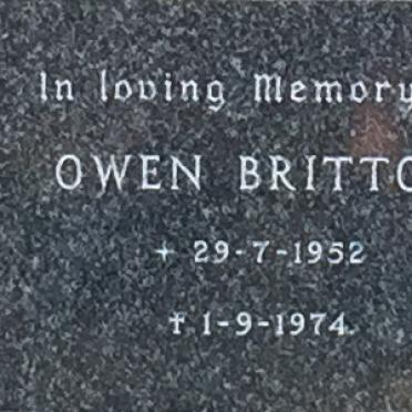 BRITTON Owen 1952-1974