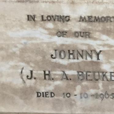 BEUKES J.H.A. -1965