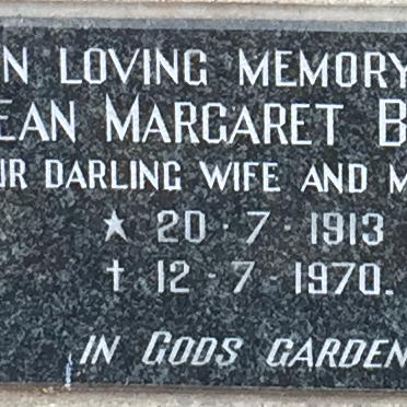BEISLY Jean Margaret 1913-1970