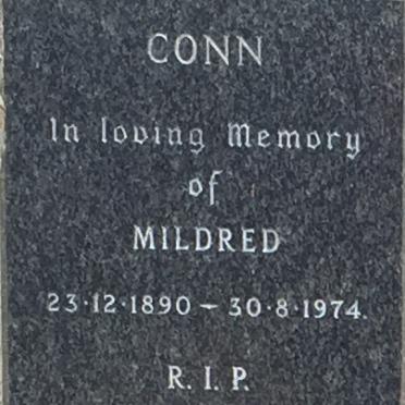 CONN Mildred 1890-1974