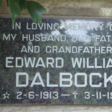 DALBOCK Edward William 1913-1980