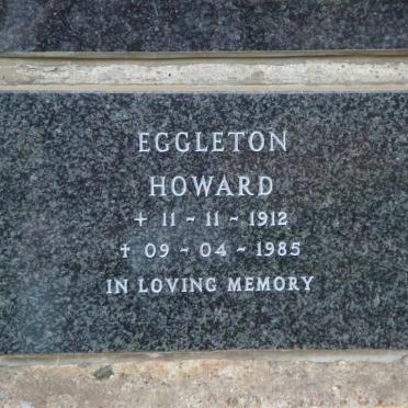 EGGLETON Howard 1912-1985