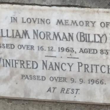 FOSS William Norman -1963 :: PRITCHARD Winifred Nancy -1966