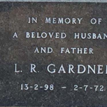 GARDNER L.R. 1898-1972