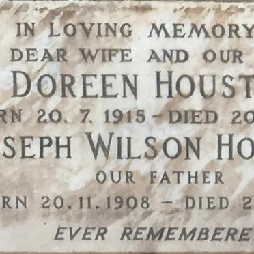 HOUSTON Joseph Wilson 1908-1972 &amp; Doreen 1915-1963