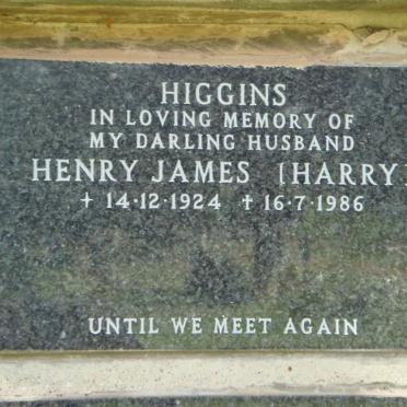 HIGGINS Henry James 1924-1986