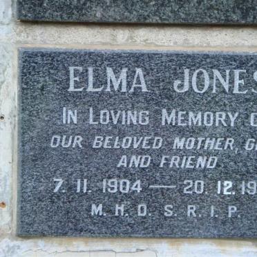 JONES Elma 1904-1984