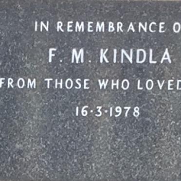 KINDLA F.M. -1978