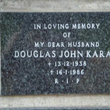 KARAM Douglas John 1938-1986