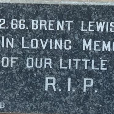 LEWIS Brent 1966-1971