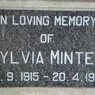 MINTER Sylvia 1915-1970
