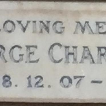 OVER George Charles 1907-1962