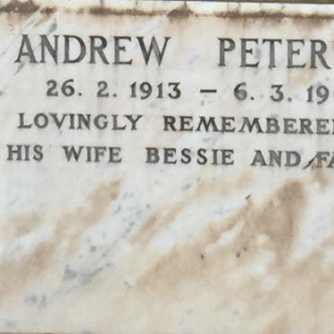 PETERSEN Andrew 1913-1966