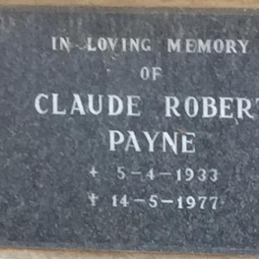 PAYNE Claude Robert 1933-1977