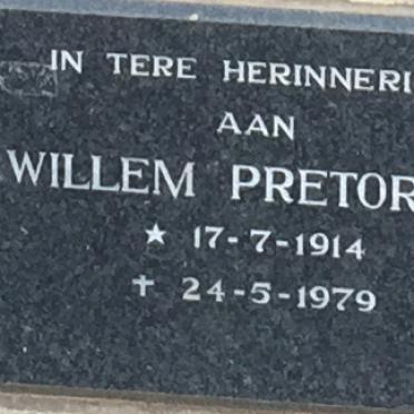 PRETORIUS Willem 1914-1979
