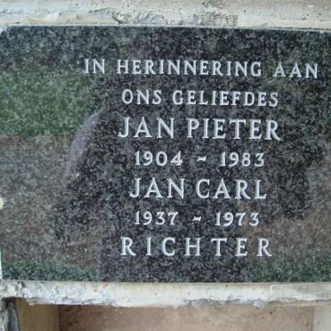 RICHTER Jan Pieter 1904-1983 :: RICHTER Jan Carl 1937-1973
