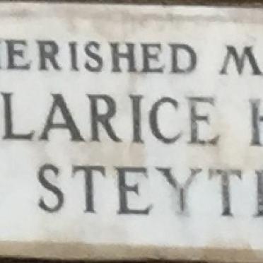 STEYTLER Clarice Helen