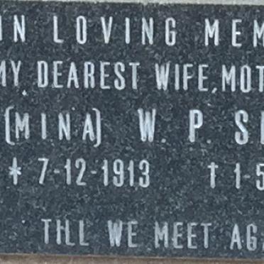 SMIT W.P. 1913-1971