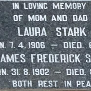 STARK James Frederick 1902-1976 &amp; Laura 1906-1987