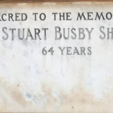 SHAW Stuart Bisby