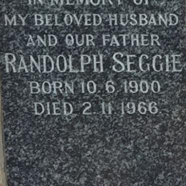 SEGGIE Randolph 1900-1966