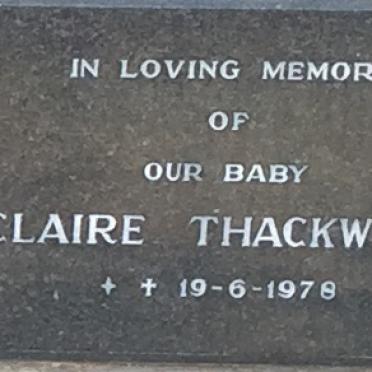 THACKWRAY Claire 1978-1978