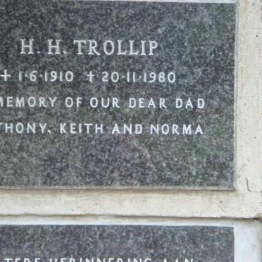 TROLLIP H.H. 1910-1980