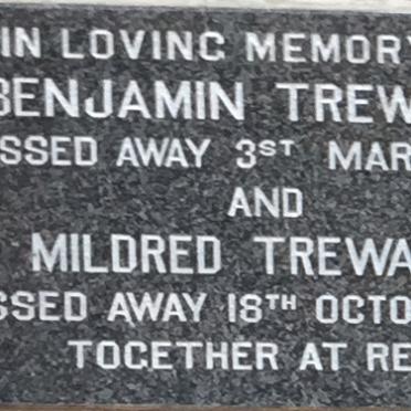 TREWAVAS Benjamin -1969 &amp; Mildred -1982