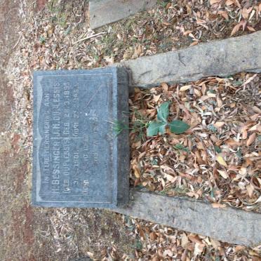PLESSIS J.H., du 189?-195? :: BESSINGER H. nee DU PLESSIS 1901-191?