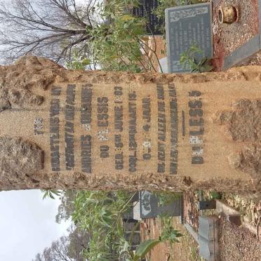 PLESSIS Andries Johannes, du 1883-19??
