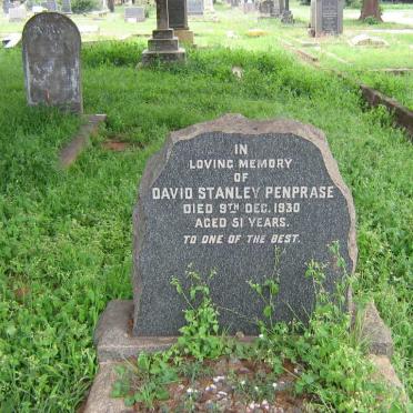 PENPRASE David Stanley -1930