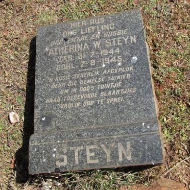 STEYN Catherina W. 1944-1945