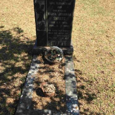 SWARTS Maria Johanna 1932-1932