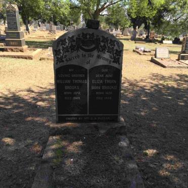 THORN Eliza nee BROOKS 1850-1928 :: BROOKS William Thomas 1872-1949